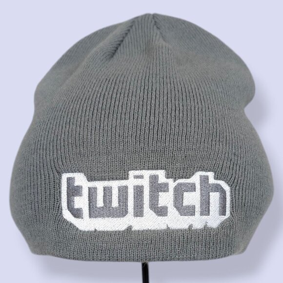 (2/$20) Twitch Grey Knit Toque - Picture 3 of 7